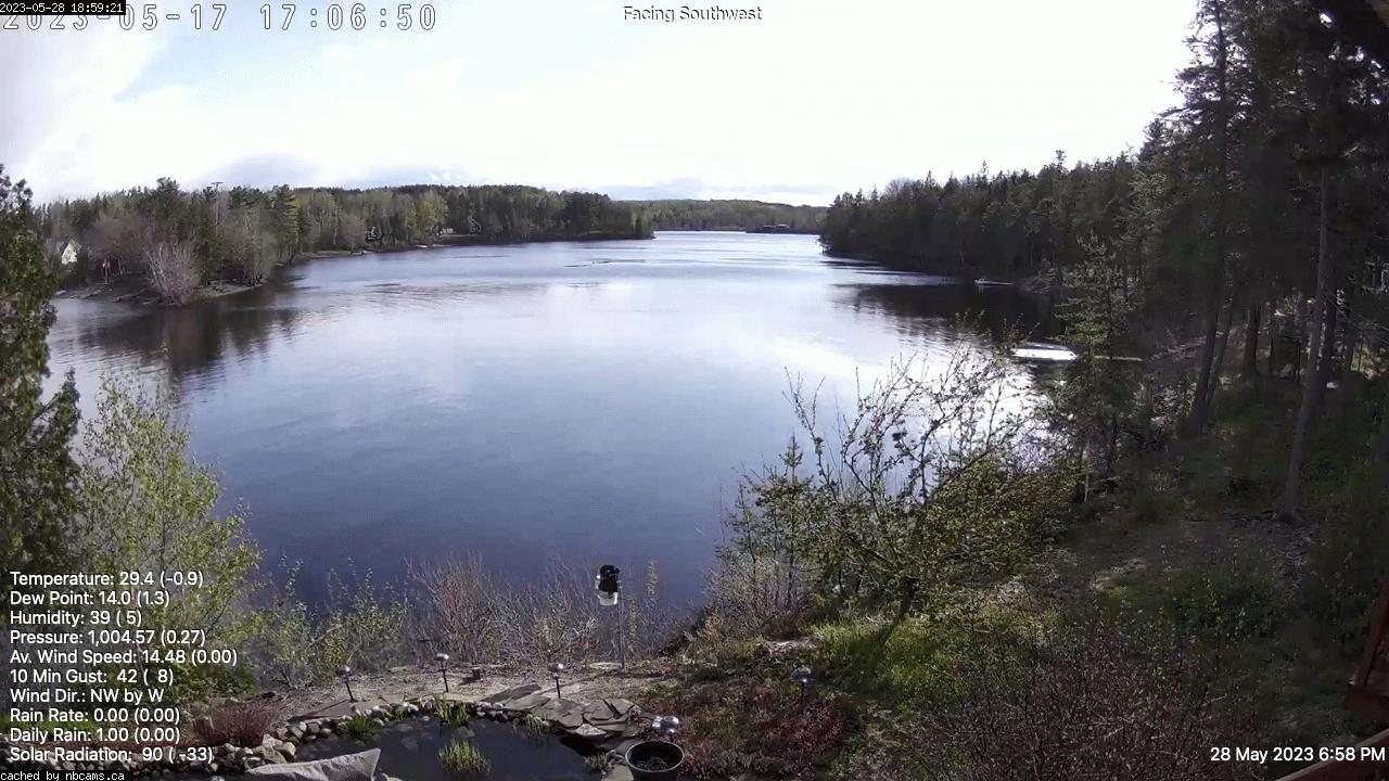 Web Cam image of Flowers Cove (Grand Lake)