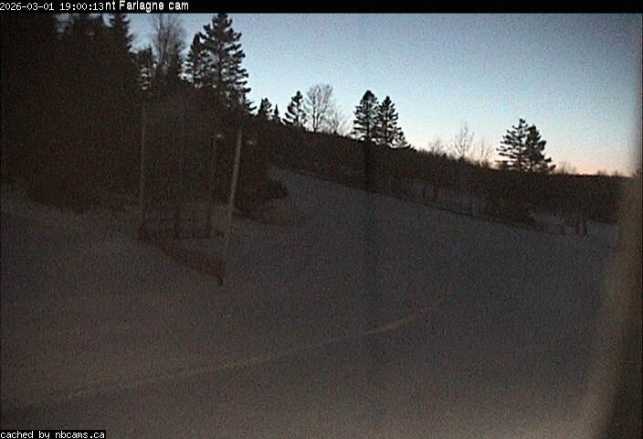 Web Cam image of Edmundston (Mont Farlagne)