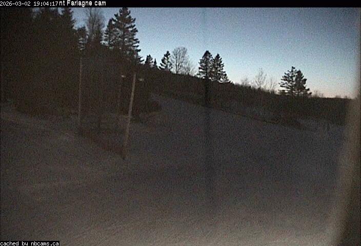 Web Cam image of Edmundston (Mont Farlagne)