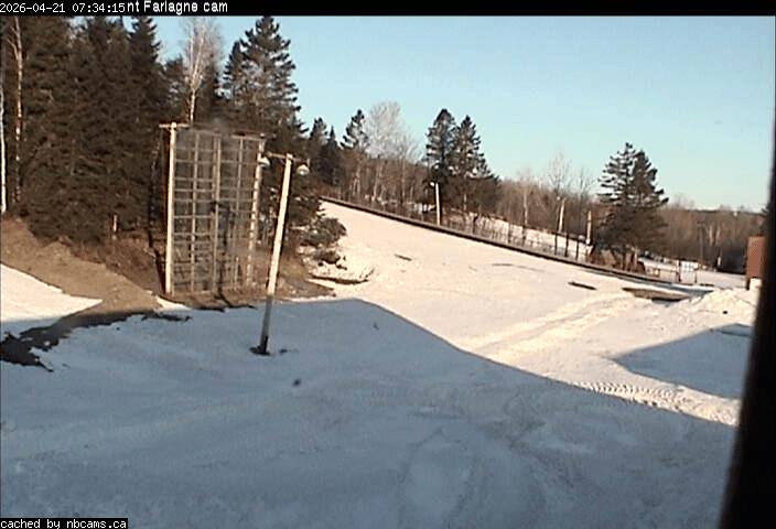 Web Cam image of Edmundston (Mont Farlagne)