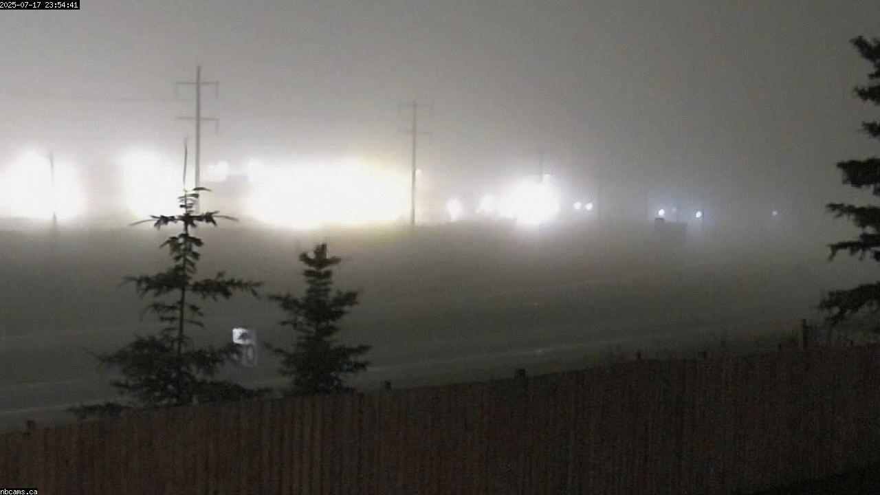 Outdoor web cam in Saint John, New Brunswick - Camera # 2 (Showing a view of NB Highway 1)