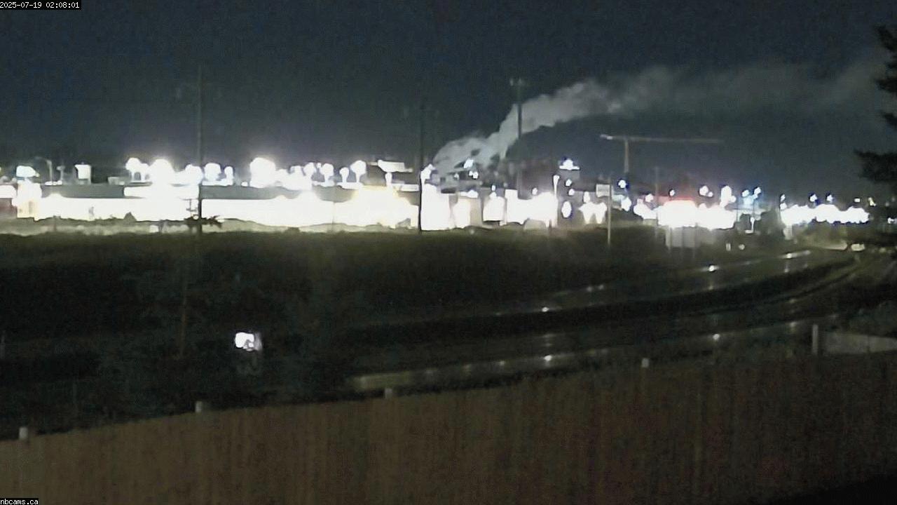 Outdoor web cam in Saint John, New Brunswick - Camera # 2 (Showing a view of NB Highway 1)