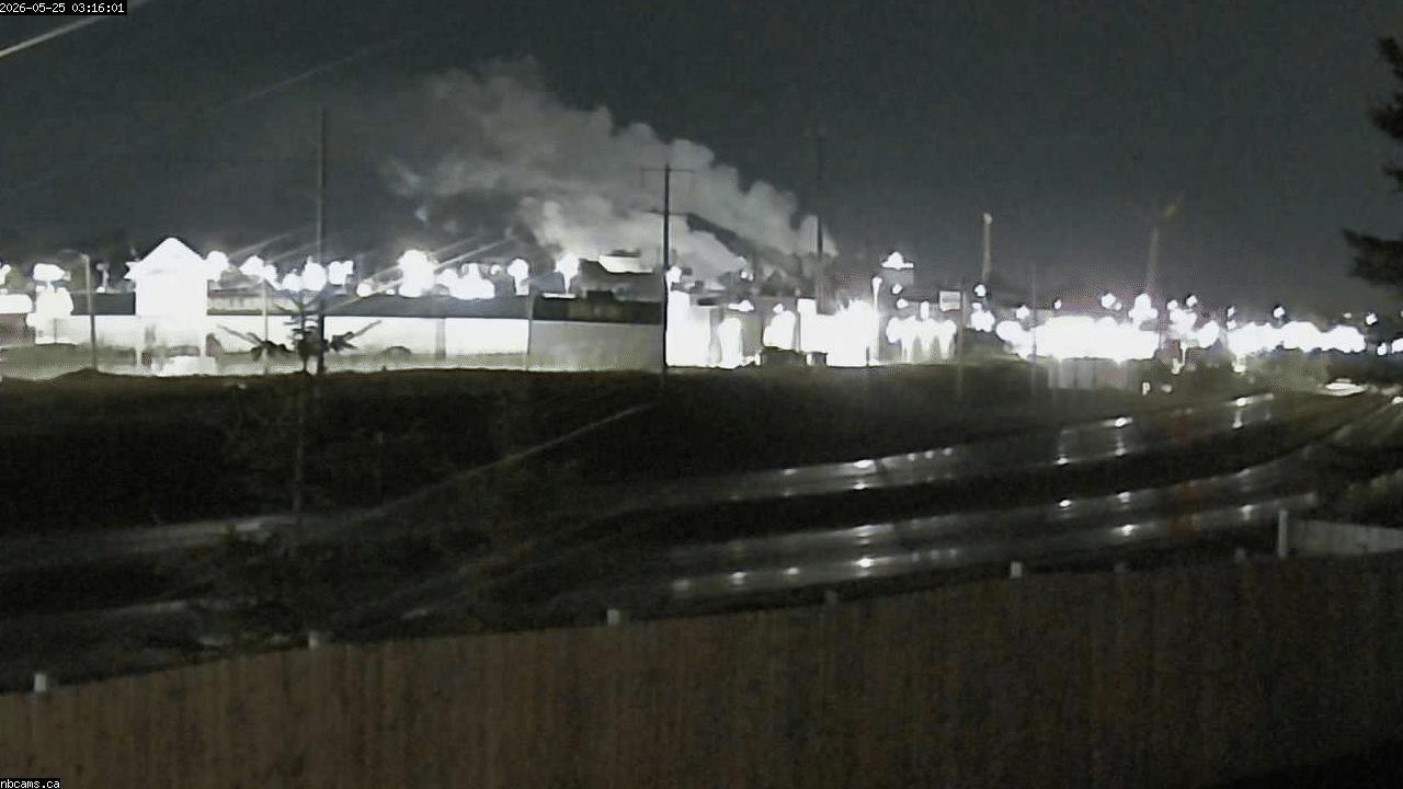 Outdoor web cam in Saint John, New Brunswick - Camera # 2 (Showing a view of NB Highway 1)